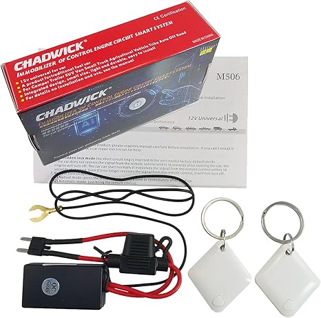 Best car immobilizer alarm - CHADWICK Car Immobilizer Anti-Theft Alarm System, M506